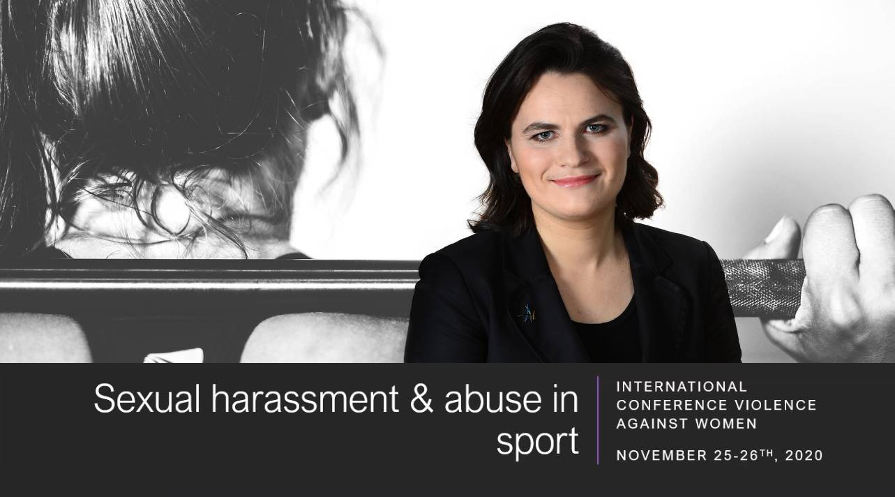Konferencijoje apie smurtą prieš moteris – pranešimas seksualinio priekabiavimo sporte tema