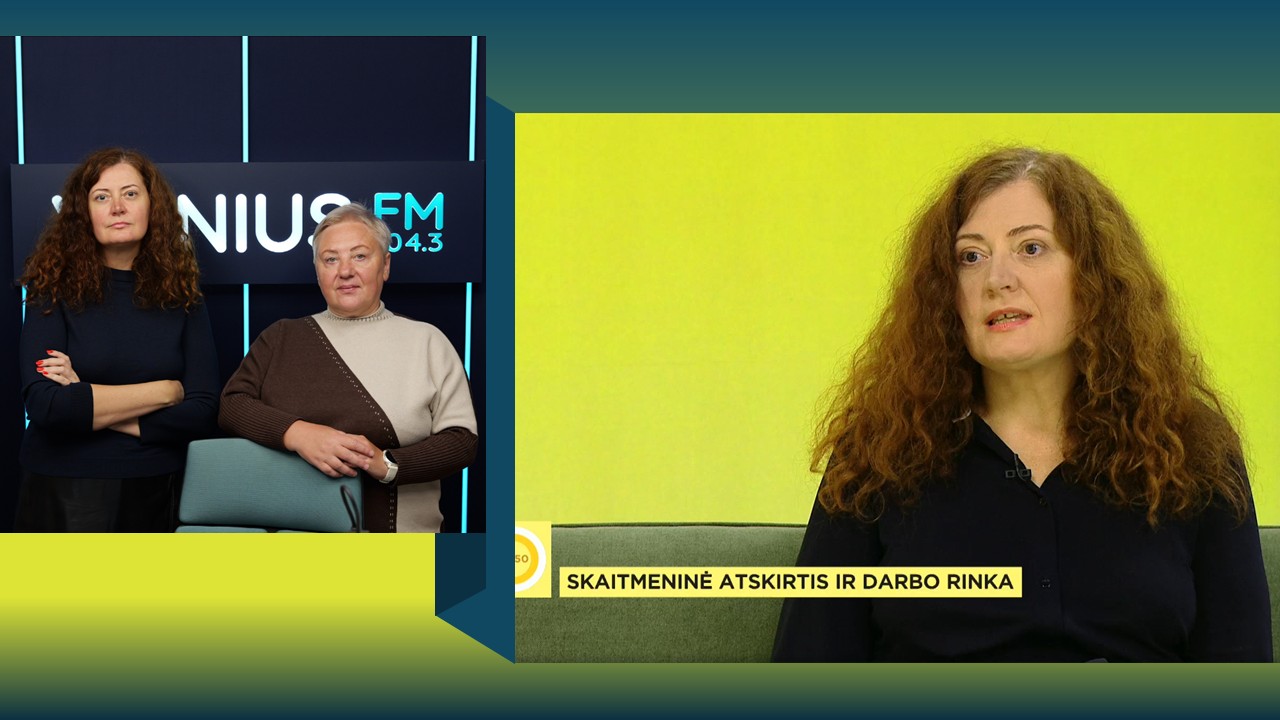 Radijo ir televizijos laidose – pokalbiai apie skaitmeninę atskirtį ir diskriminaciją